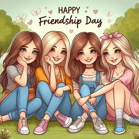 3 friends group dp
